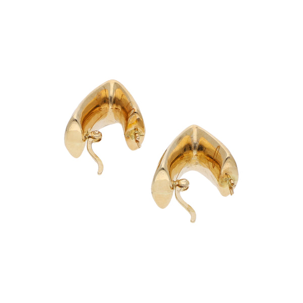 Juego de anillo y aretes diseño especial con sintéticos en oro amarillo 14 kilates.