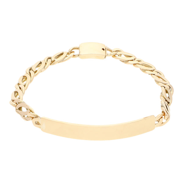 Esclava eslabón nudo egipcio en oro amarillo 14 kilates.