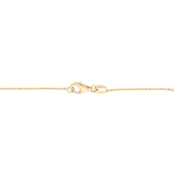 Pulsera eslabón boleado con extensión de anillo en oro tres tonos 14 kilates.