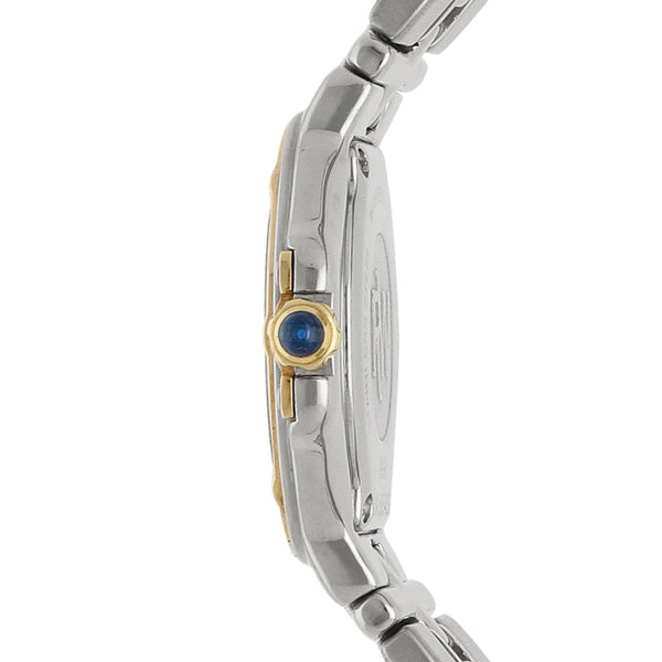 Reloj Raymond Weil para dama modelo Parsifal bisel en oro amarillo 18 kilates.