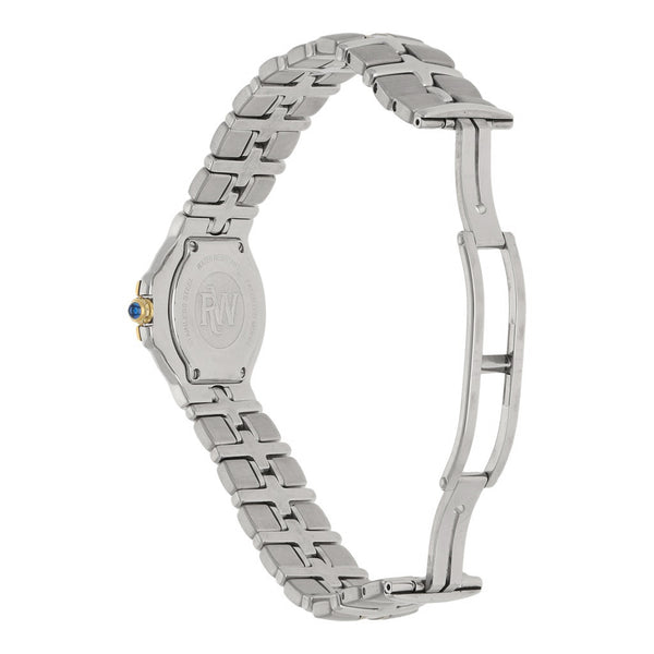 Reloj Raymond Weil para dama modelo Parsifal bisel en oro amarillo 18 kilates.