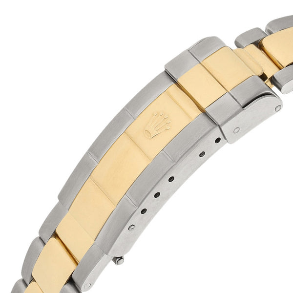 Reloj Rolex para caballero modelo Oyster Perpetual Date Submariner vistas en oro amarillo 18 kilates.