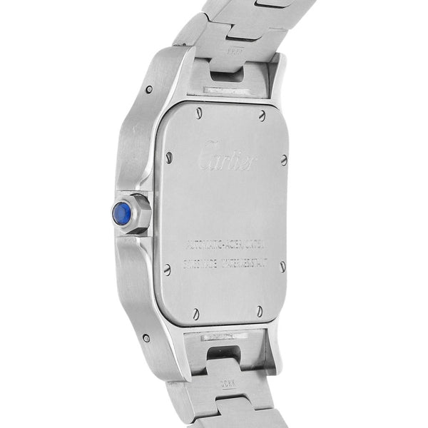 Reloj Cartier para caballero modelo Santos Galbée vistas oro amarillo 18 kilates.