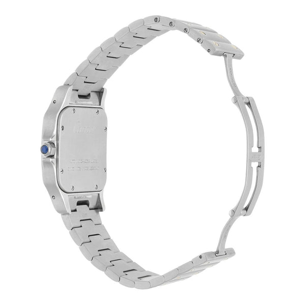 Reloj Cartier para caballero modelo Santos Galbée vistas oro amarillo 18 kilates.