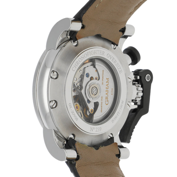 Reloj Graham para caballero modelo Chronofighter Oversize GMT.