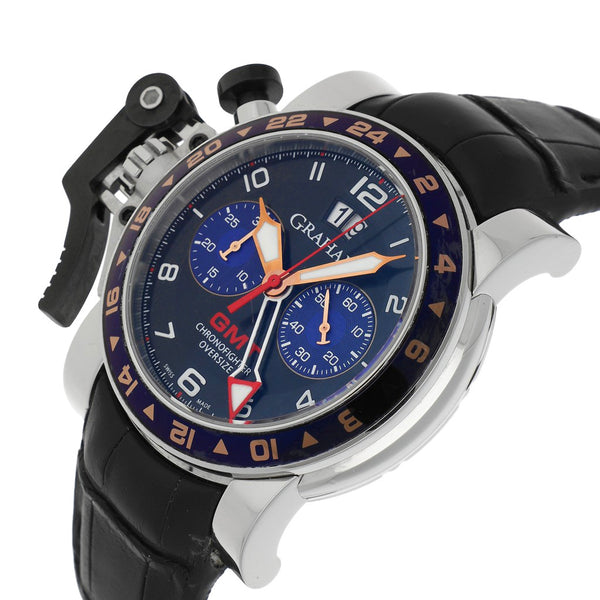 Reloj Graham para caballero modelo Chronofighter Oversize GMT.