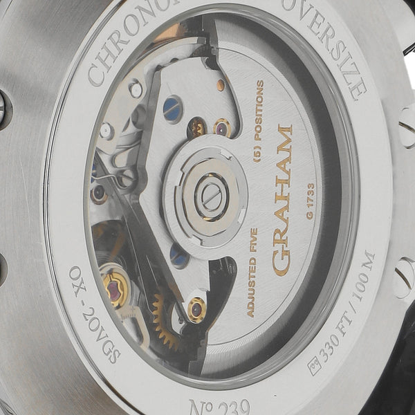 Reloj Graham para caballero modelo Chronofighter Oversize GMT.