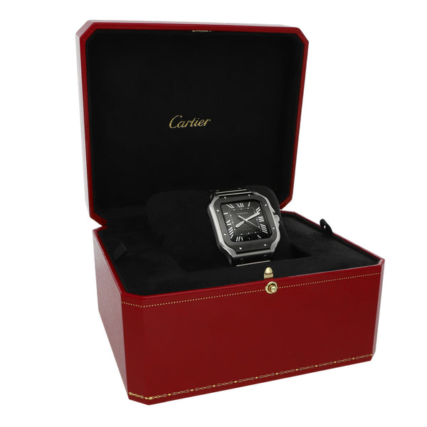 Reloj Cartier para caballero modelo Santos.