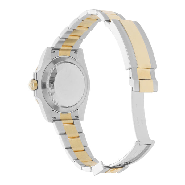 Reloj Rolex para caballero modelo Oyster Perpetual Date Submariner vistas oro amarillo 18 kilates.
