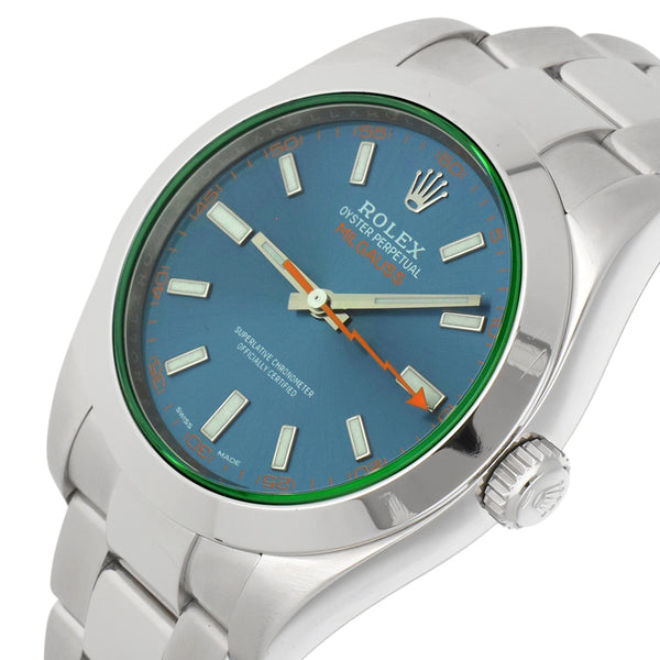 Reloj Rolex para caballero modelo Oyster Perpetual Milgauss.