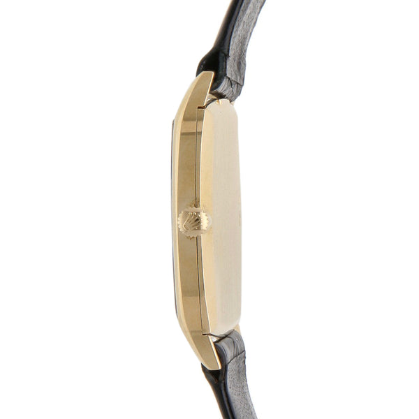 Reloj Rolex para caballero/unisex modelo Cellini caja en oro amarillo 18 kilates.