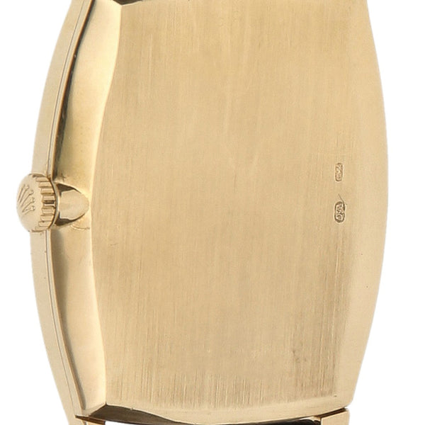Reloj Rolex para caballero/unisex modelo Cellini caja en oro amarillo 18 kilates.