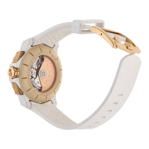 Reloj Corum Unisex modelo Admiral´s Cup Challenger 44 Chrono Rubber vistas en oro amarillo 18 kilates.