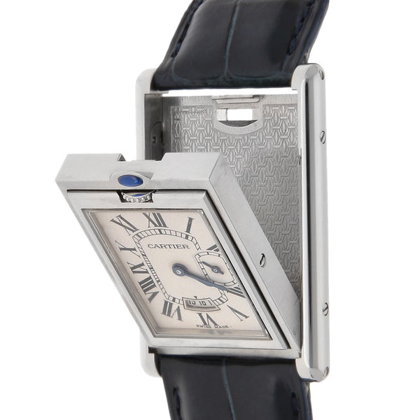 Reloj Cartier unisex modelo Tank Basculante.