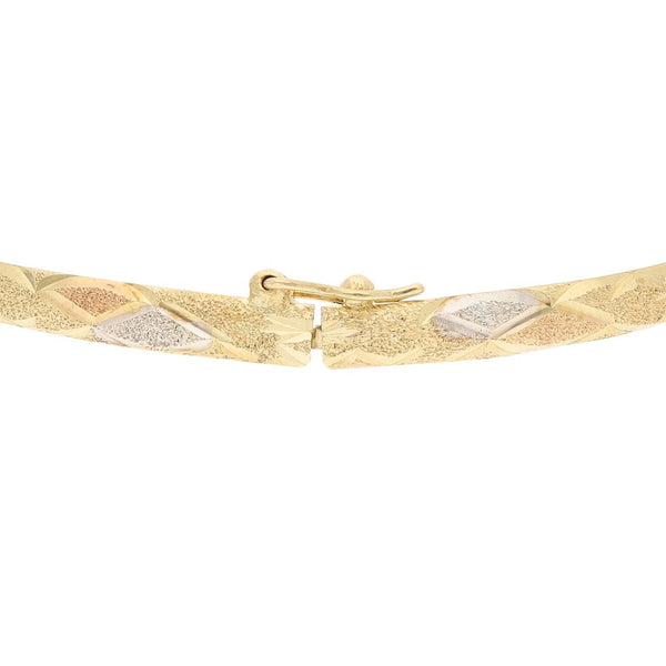 Dos pulseras de arillo en oro amarillo 14 kilates