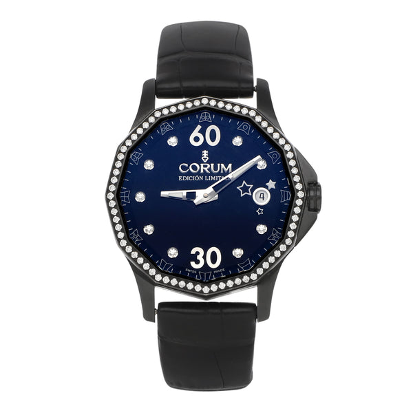 Reloj Corum para dama modelo Legend edición Fundación Rebbeca de Alba.