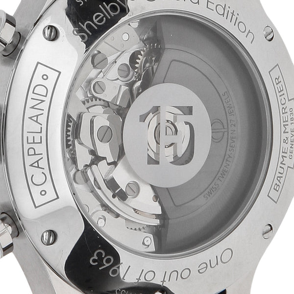 Reloj Baume & Mercier para caballero modelo Capeland Shelby Cobra.