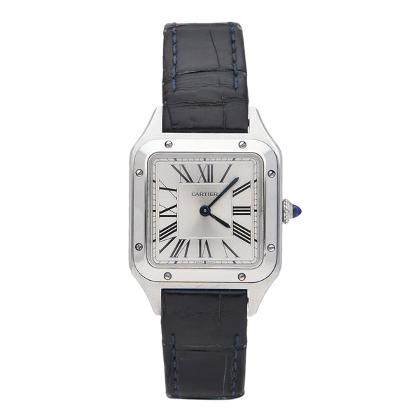 Reloj Cartier para dama modelo Santos Dumont.