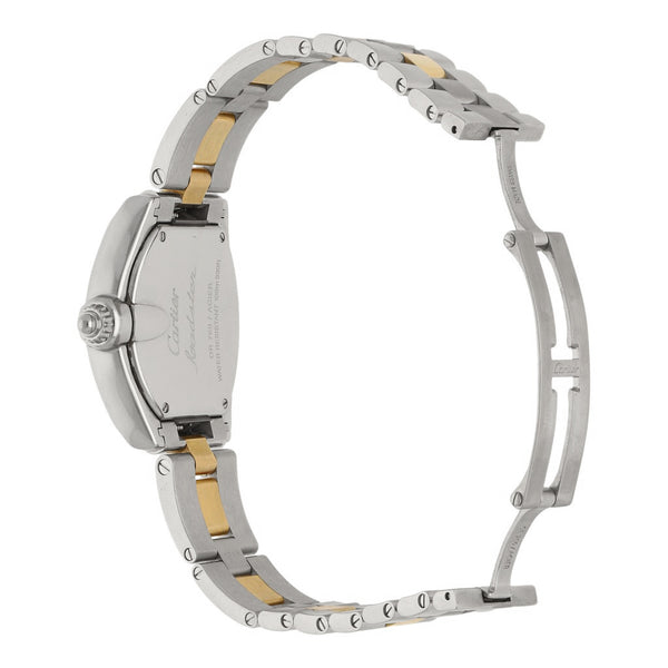 Reloj Cartier para dama modelo Roadster vistas oro amarillo 18 kilates.
