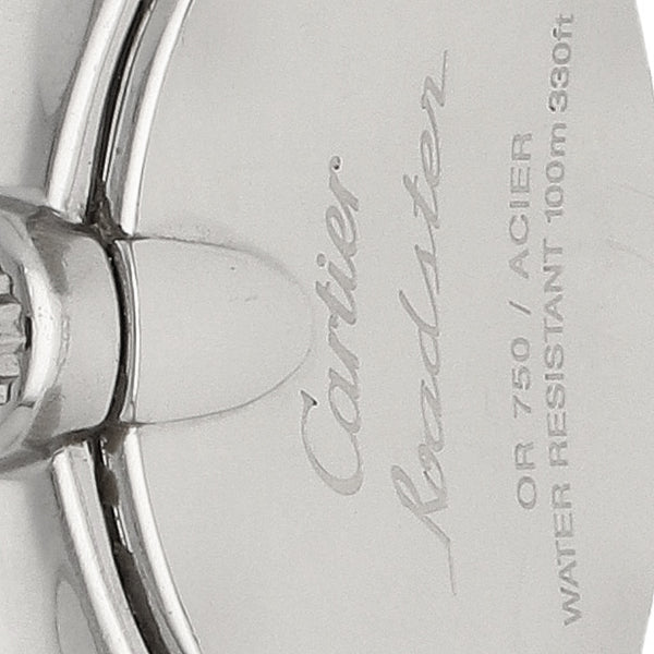 Reloj Cartier para dama modelo Roadster vistas oro amarillo 18 kilates.