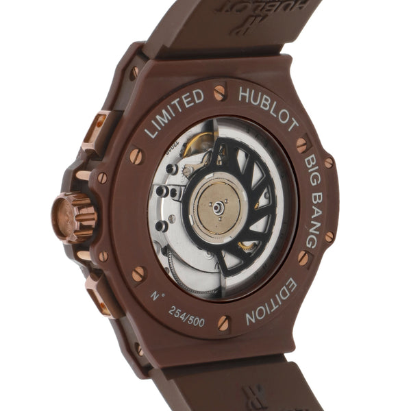 Reloj Hublot para caballero modelo Big Bang Chocolate Cappuccino.
