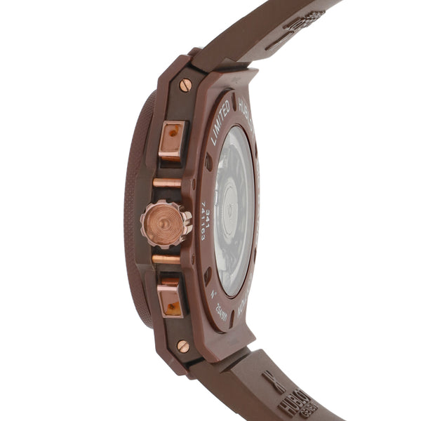 Reloj Hublot para caballero modelo Big Bang Chocolate Cappuccino.