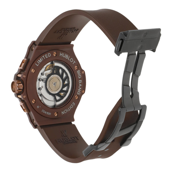 Reloj Hublot para caballero modelo Big Bang Chocolate Cappuccino.