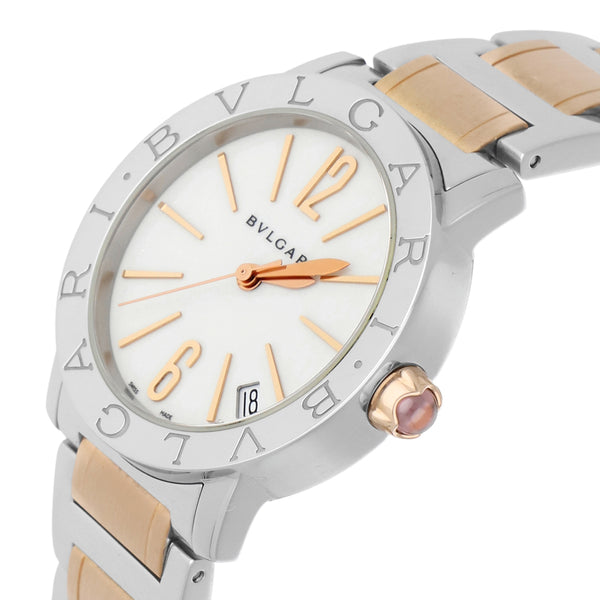 Reloj Bvlgari para dama modelo Bvlgari Bvlgari vistas en oro rosa 18 kilates.