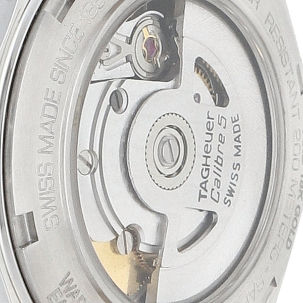 Reloj Tag Heuer para dama modelo Aquaracer vistas oro rosa 18 kilates.