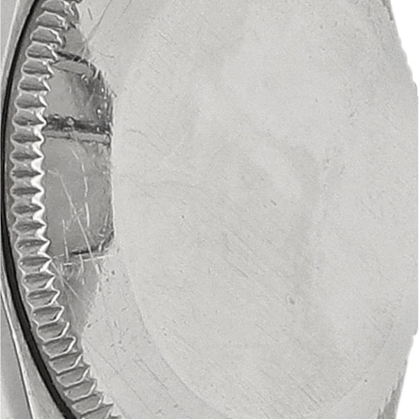 Reloj Rolex para dama modelo Oyster Perpetual Date vistas oro amarillo 14 kilates.