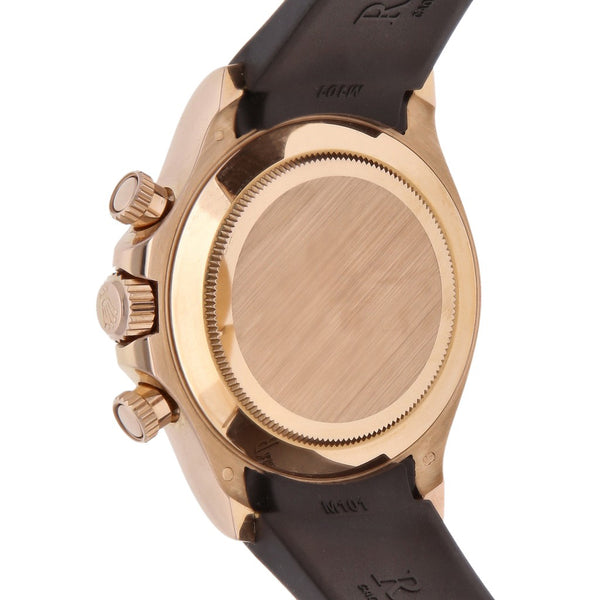 Reloj Rolex Unisex modelo Oyster Perpetual Cosmograph Daytona caja y broche en oro rosa 18 kilates.