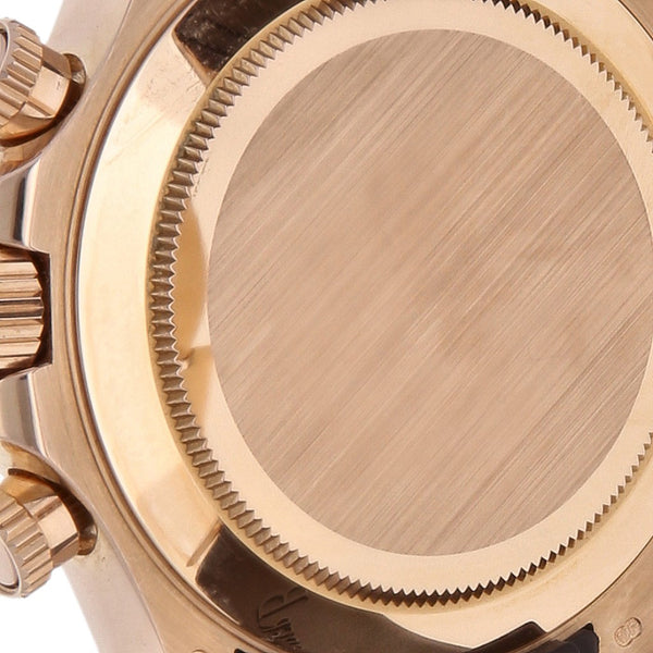 Reloj Rolex Unisex modelo Oyster Perpetual Cosmograph Daytona caja y broche en oro rosa 18 kilates.