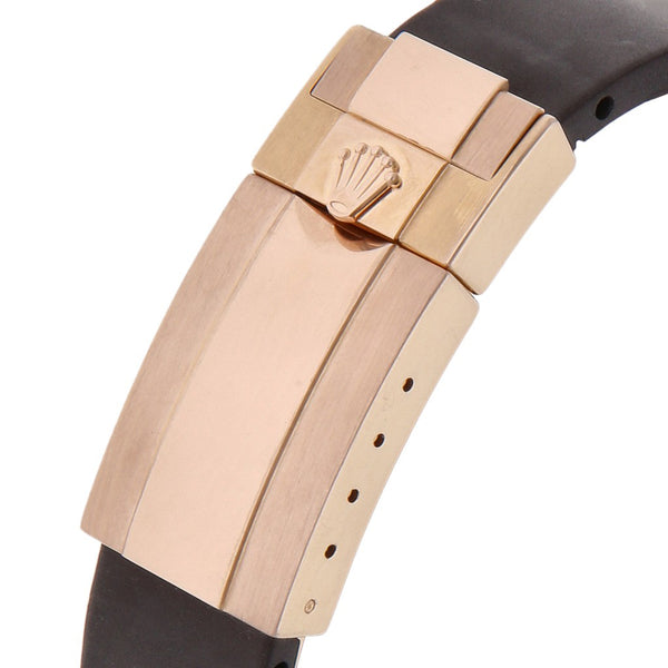 Reloj Rolex Unisex modelo Oyster Perpetual Cosmograph Daytona caja y broche en oro rosa 18 kilates.