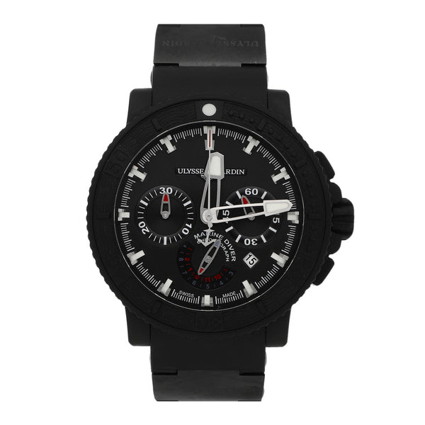 Reloj Ulysse Nardin para caballero modelo Black Sea Chronograph.