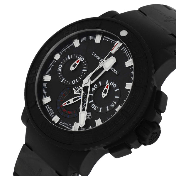 Reloj Ulysse Nardin para caballero modelo Black Sea Chronograph.