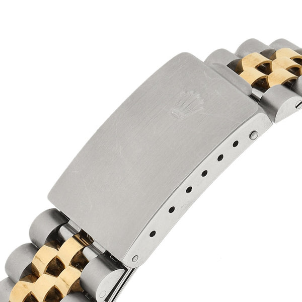 Reloj Rolex para caballero modelo Oyster Perpetual DateJust vistas en oro amarillo 18 kilates.