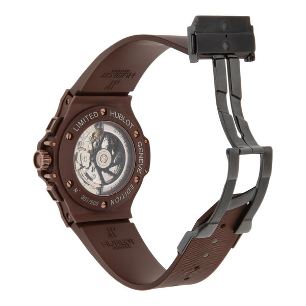 Reloj Hublot para caballero modelo Big Bang Chocolate.