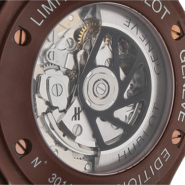 Reloj Hublot para caballero modelo Big Bang Chocolate.