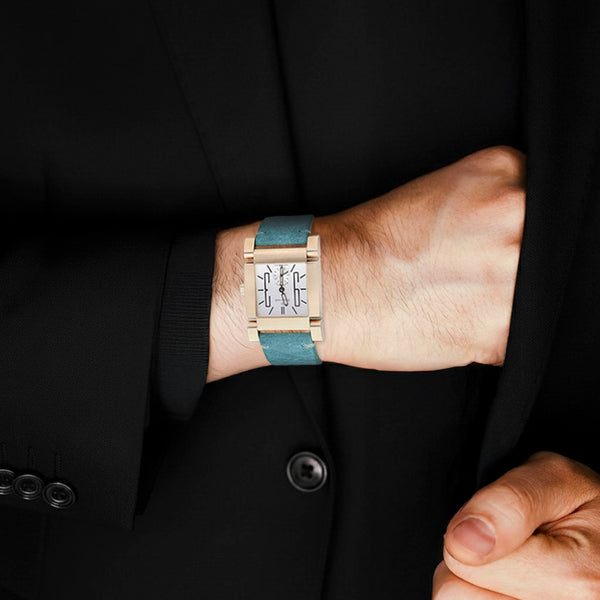 Reloj Pelletier para caballero edición limitada caja y broche en oro rosa 18 kilates.