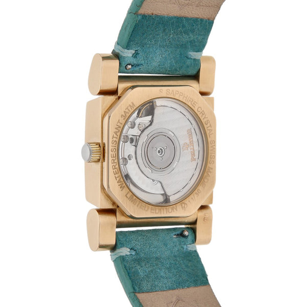 Reloj Pelletier para caballero edición limitada caja y broche en oro rosa 18 kilates.