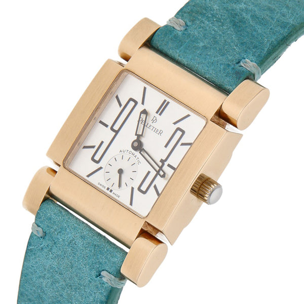 Reloj Pelletier para caballero edición limitada caja y broche en oro rosa 18 kilates.