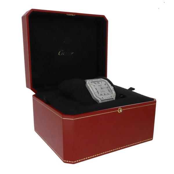 Reloj Cartier para caballero modelo Santos.