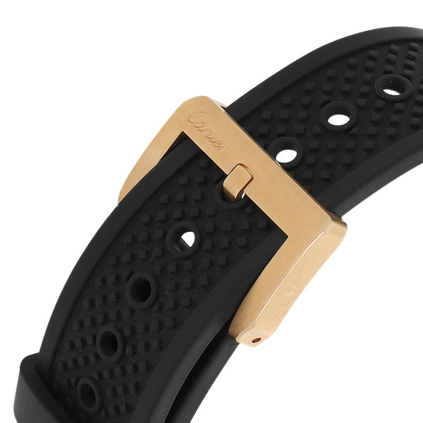 Reloj Cartier para caballero modelo Calibre de Cartier Diver caja y broche en oro amarillo 18 kilates.