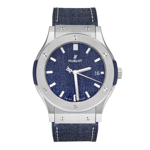 Reloj Hublot para caballero modelo Classic Fusion Jeans.