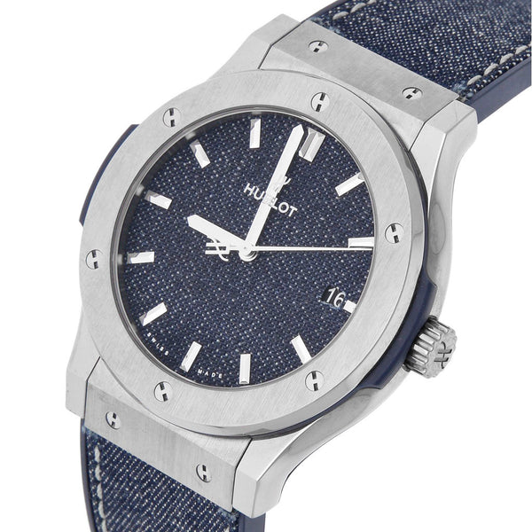 Reloj Hublot para caballero modelo Classic Fusion Jeans.