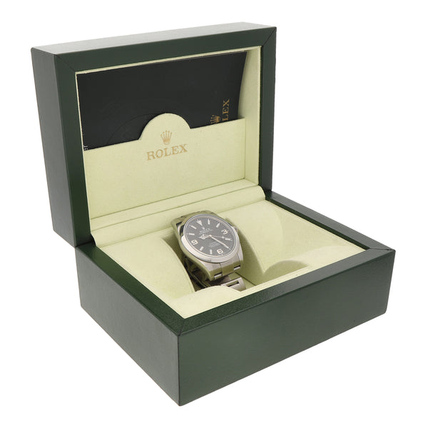 Reloj Rolex para caballero modelo Oyster Perpetual Explorer.