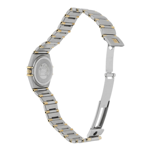 Reloj Omega para dama modelo Contellation vistas oro amarillo 18 kilates.