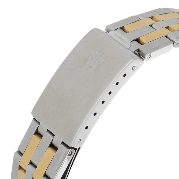 Reloj Rolex para caballero modelo OysterQuartz DateJust vistas en oro amarillo 18 kilates.