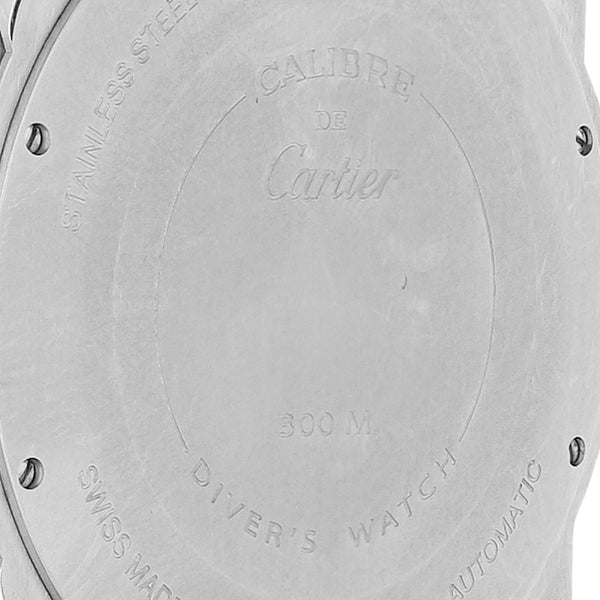 Reloj Cartier para caballero modelo Calibre de Cartier Diver vistas en oro rosa 18 kilates.