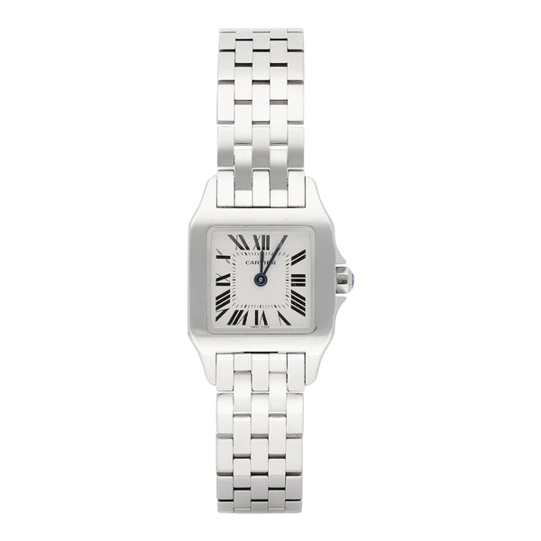Reloj Cartier para dama modelo Santos Demoiselle.